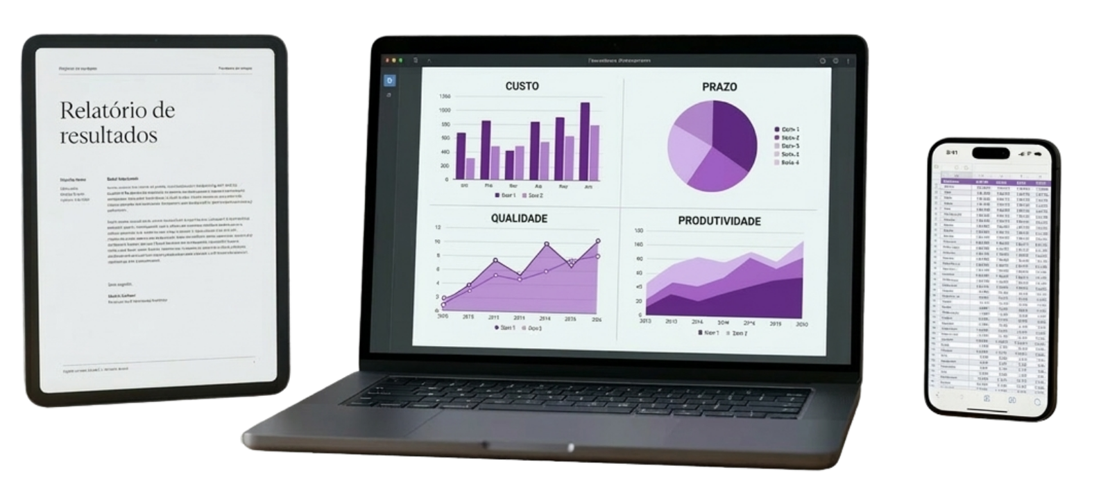 Arsenal Ninja em múltiplos dispositivos